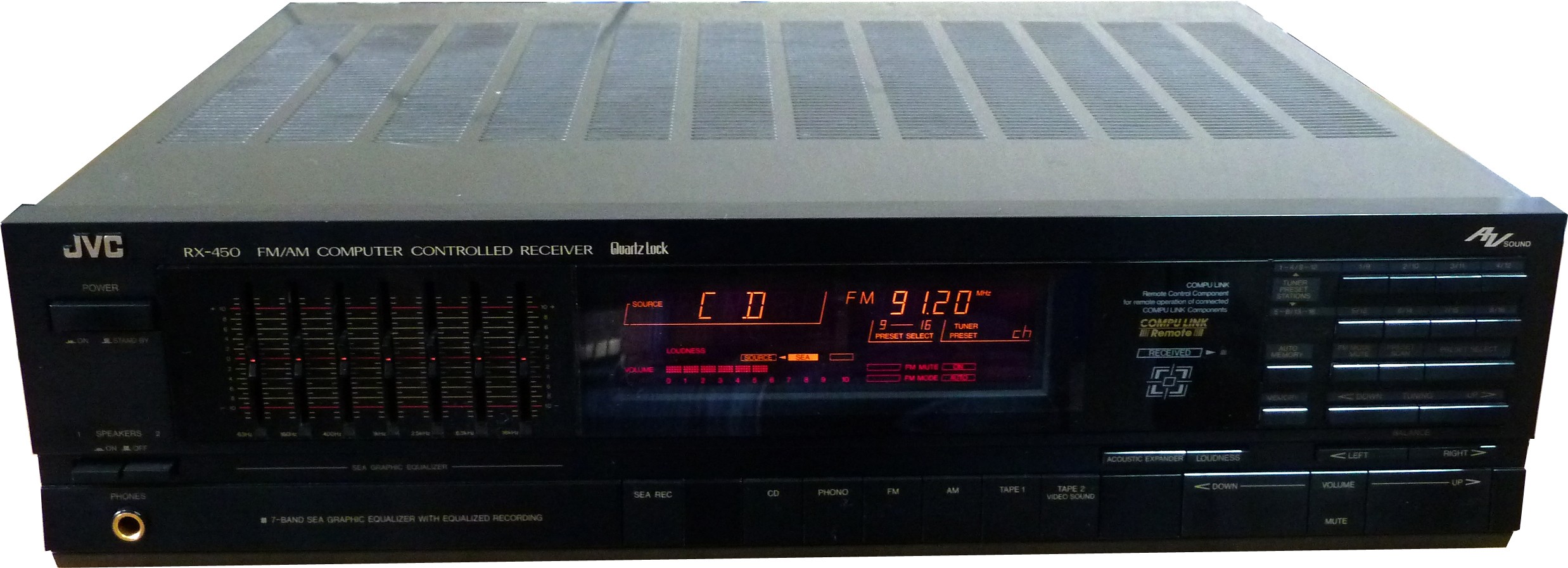Купить Звуковой процессор JVC RX-450BK