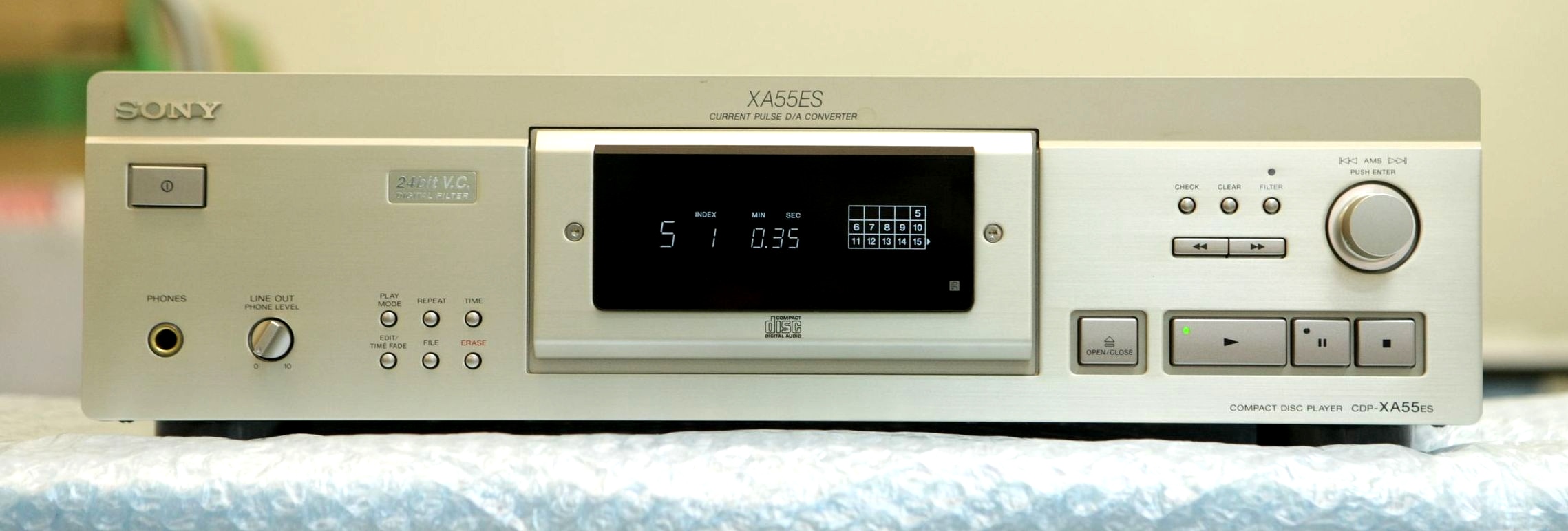 Купить CD/DVD/MD дека SONY CDP-XA55ES