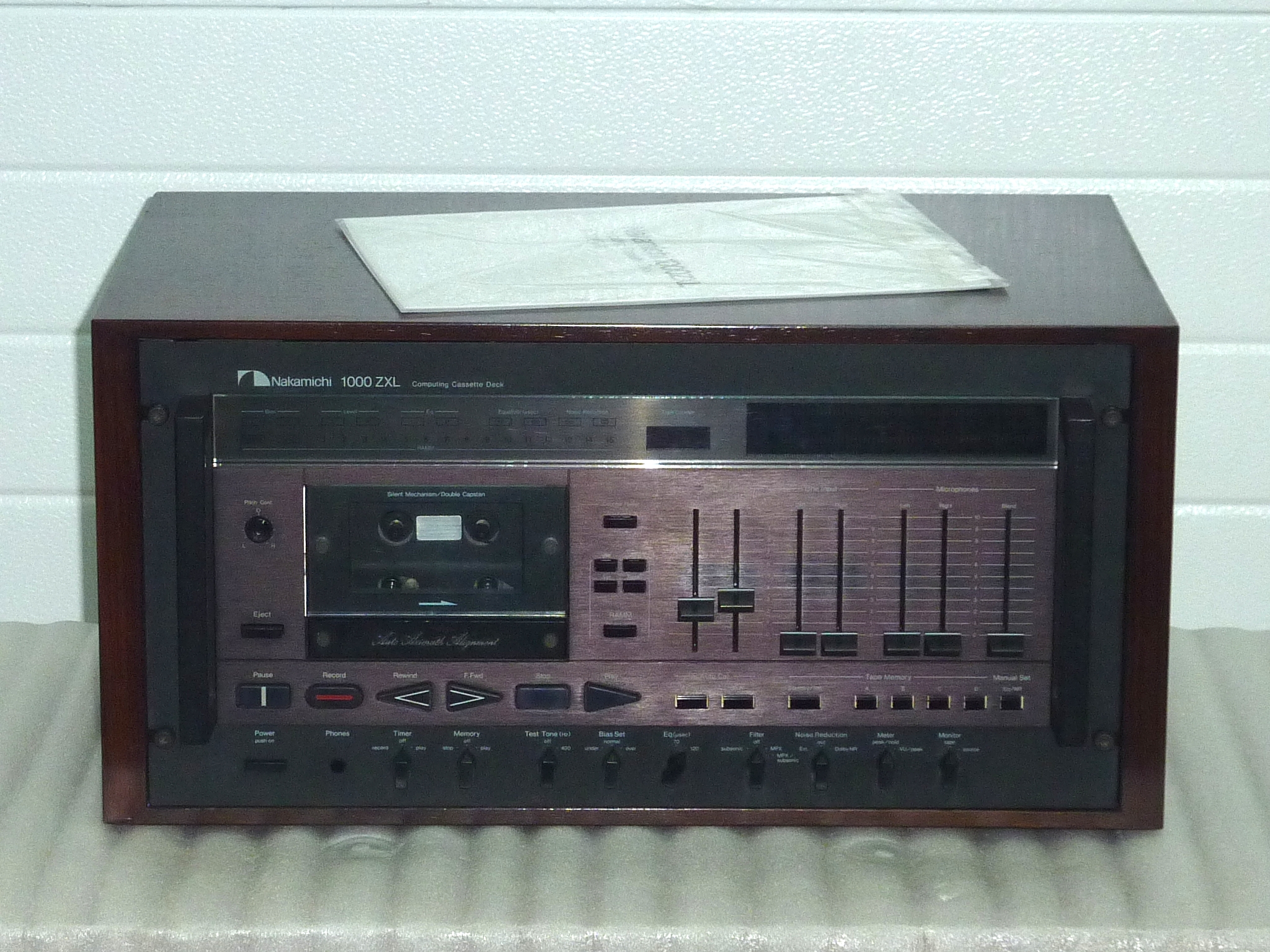 Купить Магнитофон (кассетная дека) NAKAMICHI 1000ZXL