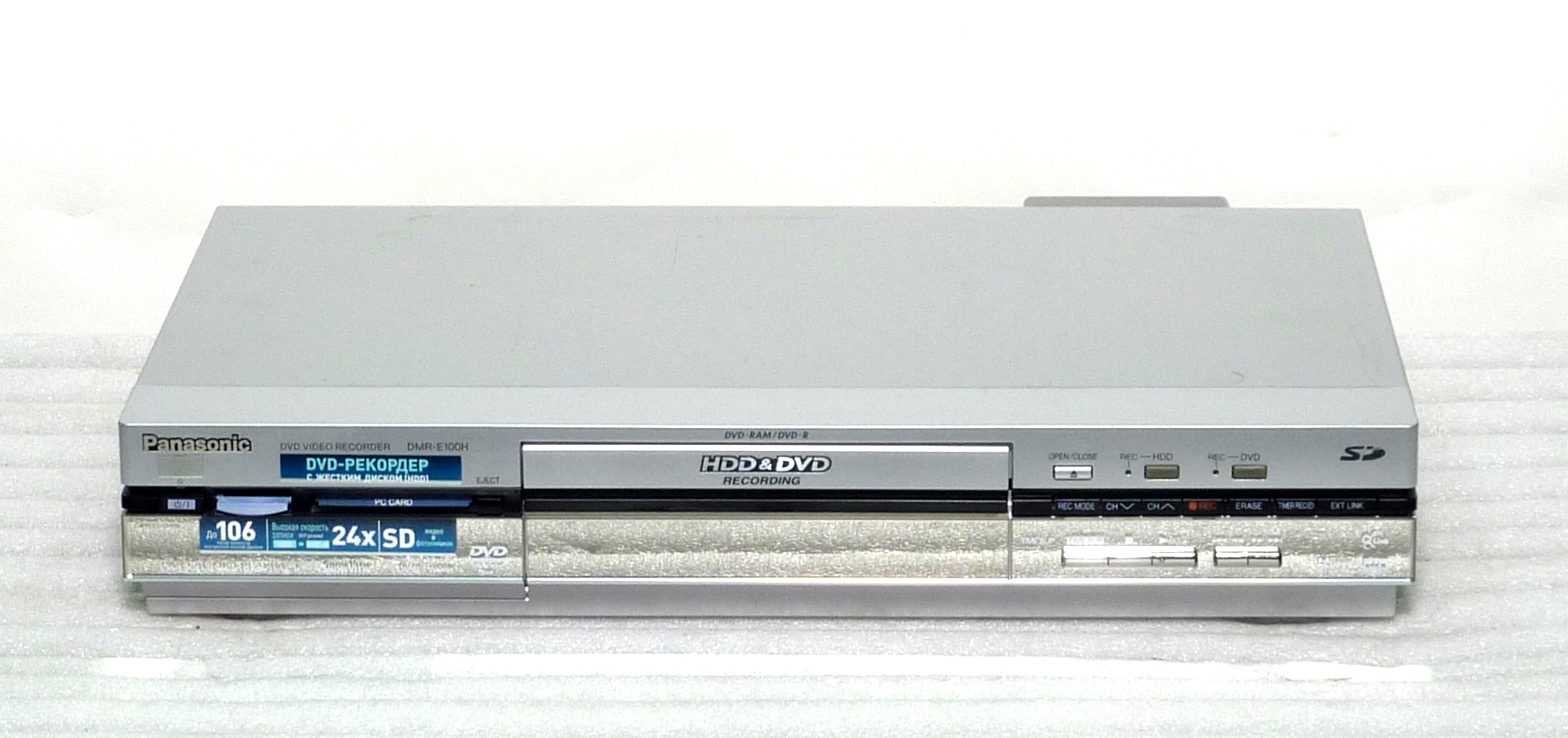 Купить CD/DVD/MD дека PANASONIC DMR-E100HEE
