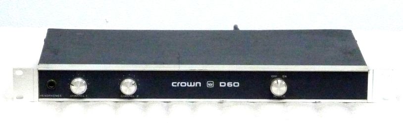 Купить Предварительный усилитель CROWN D60