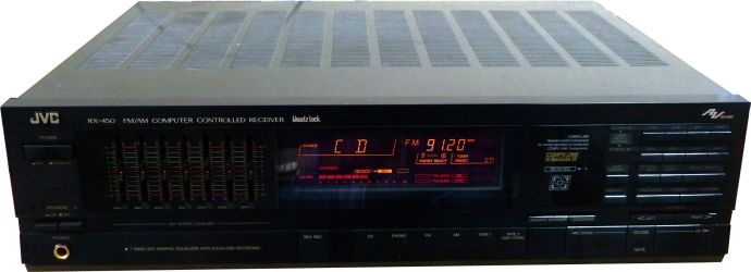 Купить Звуковой процессор JVC RX-450BK