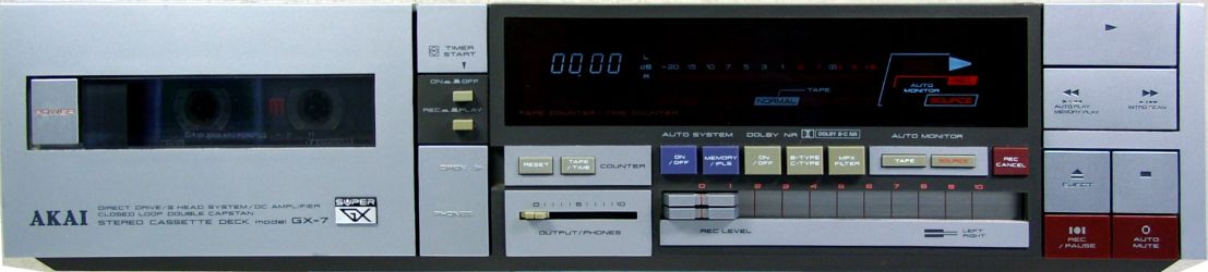 Купить Магнитофон (кассетная дека) AKAI GX-7