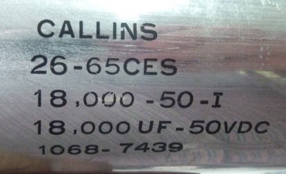 Купить конденсаторы CALLINS